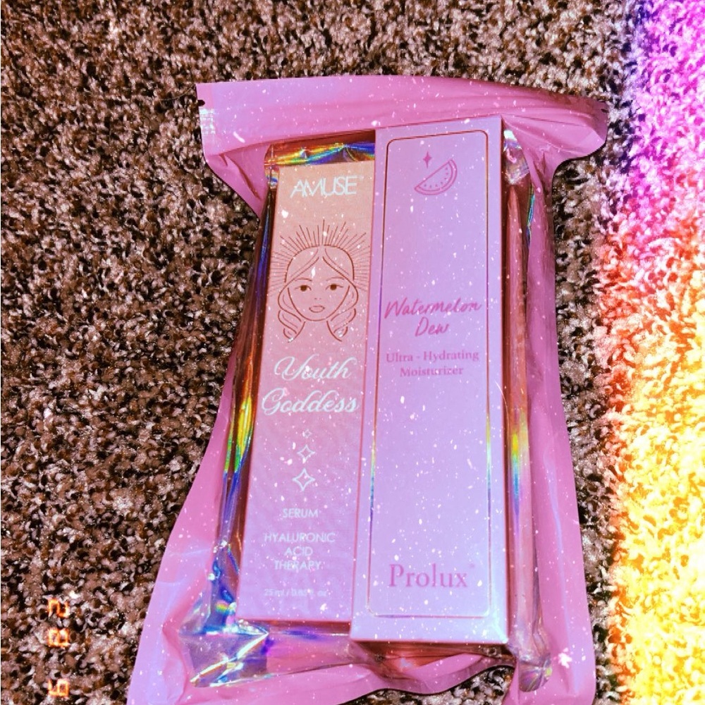 Amuse Pink Serum & Prolux Watermelon Dew Set
